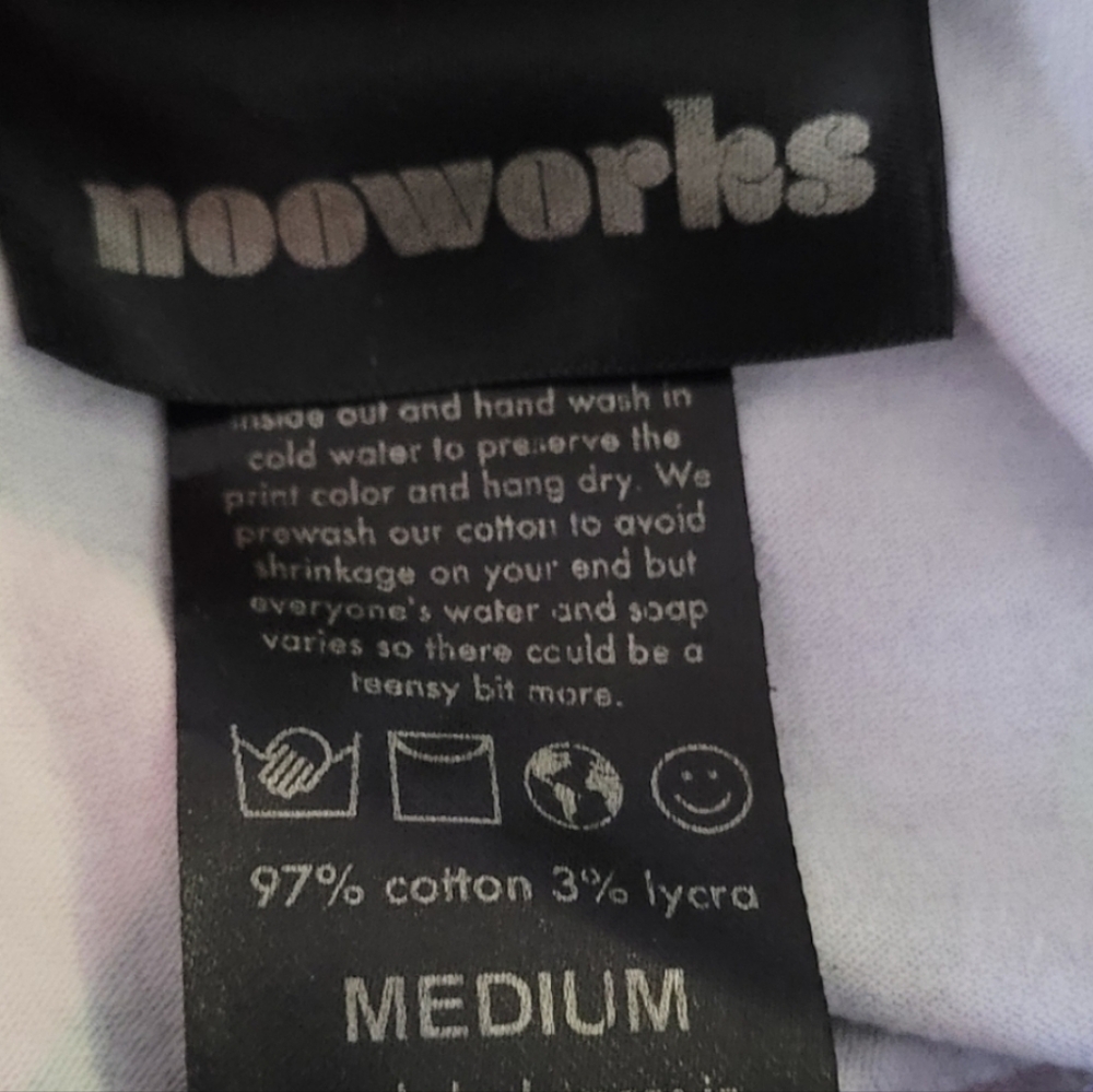 NOOWORKS DAHLIA DRESS IN STATIC PRINT M - Picture 5 of 6